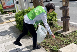 本社周辺　ボランティア清掃