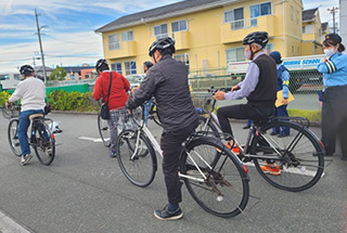 幸せな生活を守るための自転車安全運転体験講習