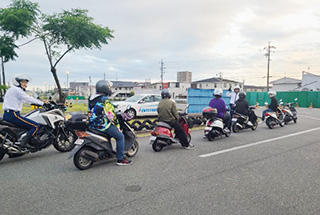 二輪車グッドマナー講習会