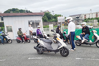 二輪車グッドマナー講習会