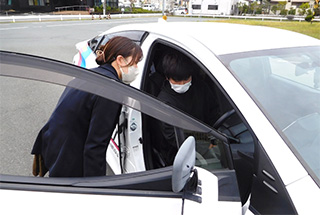 第一学院高校乗車体験