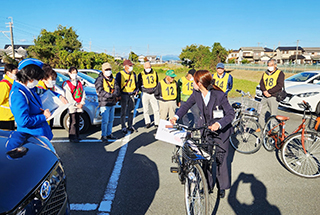高齢者自転車教室