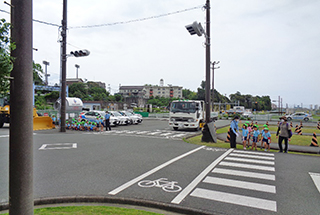 いずみ第三保育園交通安全教室