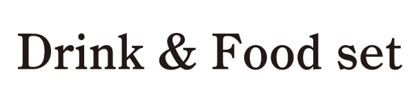 Drink & Food set
