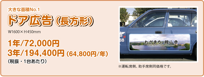 車内広告料金