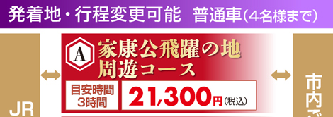 家康公飛躍の地周遊コース